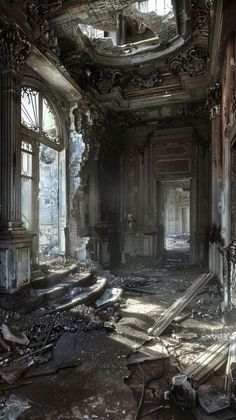 Abandoned Mansion Aesthetic, Haunted Places Aesthetic, Abandoned Castle Aesthetic, Abandoned Places Wallpaper, Abandoned Places Aesthetic, Haunted House Aesthetic, Gothic Scenery, Creepy Mansion, Abandoned Aesthetic