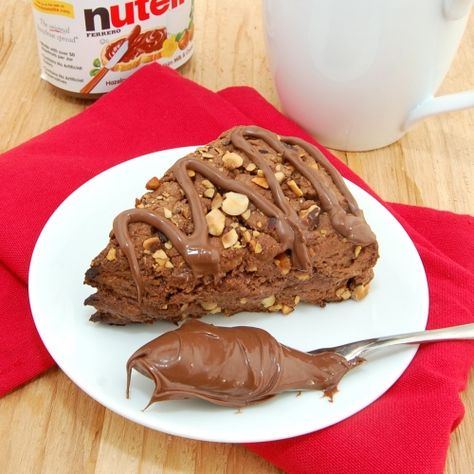 Nutella Scones Nutella Scones, Nutella Recipes, Sweet Pastries, Scone Recipe, Tasty Recipes, Perfect World, Cz Ring, Something Sweet, Ring Size 7