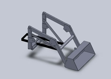 Design for a homemade front end loader (FEL) - Page 2 - MyTractorForum.com - The Friendliest Tractor Forum and Best Place for Tractor Information Homemade Tractor Implements, Garden Tractor Attachments, Yard Tractors, Front End Loader, Lawn Mower Repair, Homemade Tractor, Tractor Idea, Tractor Loader, Small Tractors