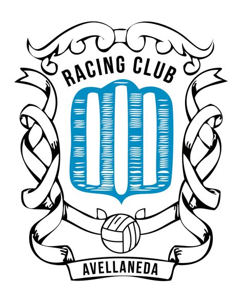 Escudo antiguo Racing Tattoos, Club Tattoo, Racing Stickers, Racing Club, Freestyle Rap, San Lorenzo, Team Logo, Sports, ? Logo