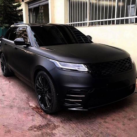 Matte Black Range Rover, Black Range Rover, Dream Cars Range Rovers, Range Rover Black, Luxury Cars Range Rover, Mustang Car, Black Range, Dream Cars Jeep, Suv Cars