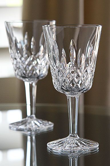 Waterford Lismore Crystal Illustration, Apartment Bar, Waterford Crystal Lismore, Waterford Lismore, Popular Patterns, Wedding Champagne, Crystal Pattern, Crystal Wine Glasses, Crystal Glasses