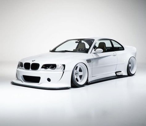 E46 Coupe, Coolest Cars, Bmw 320d, Bmw Design, Dream Cars Bmw, Automotive Illustration, Bmw Sport, E46 M3, Wide Body Kits