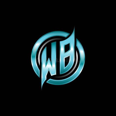 Illustration about WB Initial Monogram logo esports gaming with modern geometric style design. Geometric circle shape rounded, circle shape logo for gaming esport. Illustration of team, gaming, idea - 240140488 Wb Logo Design, Rk Logo, Wb Logo, Autobots Logo, Logo For Gaming, Cartoons Hd, Shape Logo, Logo Circle, Royal Logo