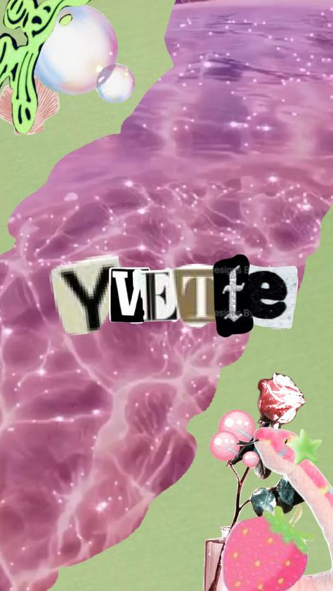 name shuffles: anotha one #yvette #collage #nameshuffles #names Yvette Aesthetic, Big Board, Collage, Pins, Quick Saves