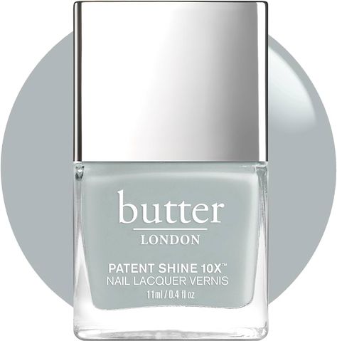 Amazon.com: butter LONDON Patent Shine 10X Nail Lacquer, Gel-Like Finish, Chip-Resistant Formula, 10-Free Formula, Cruelty-Free, Polymer Technology, Piece of Cake, 0.4 fl oz : Beauty & Personal Care Powder Nail Polish, London Nails, Shine Nails, Butter London, Piece Of Cake, Pedicure Nails, Piece Of Cakes, Powder Nails, Nail Polish Colors