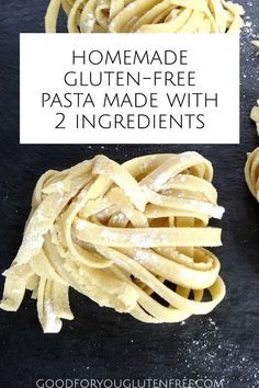 Gf Dough, Gluten Free Pasta Dough, Homemade Gluten Free Pasta, Gf Pasta, Gf Baking, Dessert Sans Gluten, Pasta Casera, Gluten Free Noodles, Two Ingredient