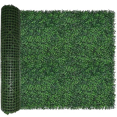 Outdoor Green Wall, Ivy Privacy Fence, Boxwood Hedge Wall, Greenery Backdrop, Fake Leaves, Hedge Plants, Wall Screen, Fence Privacy, Faux Boxwood