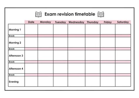 Exam revision timetable printablebudgetplanner #planner2024gratis Study Revision Timetable, Exam Datesheet Aesthetic, Revision Timetable Aesthetic, Study Timetable Printable, Exam Revision Timetable, Exam Study Timetable, Study Timetable Ideas For Exams, 10 Hours Study Time Table, Exam Revision Planner