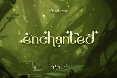 Download Enchanted font for iOS, Android, macOS, or Windows for free, or you can buy the full version with a commercial license here. Enchanted is an incredibly cool and unique display font. It has fantasy and mystical vibes and it will undoubtedly immerse your designs into a magical world. Enchanted Font Free Download License: Personal […] The post Enchanted Font appeared first on FreeFontDL. Best Canva Fonts, Fantasy Vibes, Forest Logo, Merry Christmas Font, Fantasy Logo, Fonts Cursive, Font Bubble, Font Creator, Nail Business