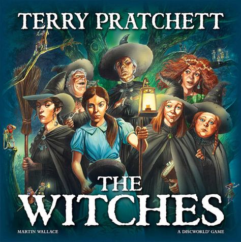 Tea versus evil: A review of the Discworld board game The Witches Tiffany Aching, Terry Pratchett Discworld, Witch Board, Board Game Geek, The Witches, Terry Pratchett, Age 10, Family Games, Google Photos