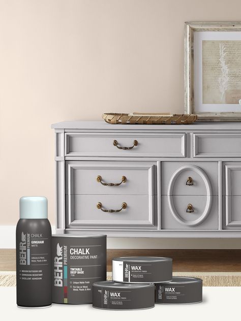 Behr Trellis Gray Chalk Paint, Behr Chalk Paint Gingham, Behr Black Noir Chalk Paint, Behr Chalk Paint Colors Furniture, Behr Chalk Paint Furniture, Behr Chalk Paint Colors, Behr Chalk Paint, Chalk Paint Colors Furniture, Chalk Paint For Furniture