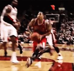 Nba Gif, Rose Nba, Ja Morant Style, Rosé Gif, Derrick Rose, Banner Gif, Animated Gif, Cool Gifs, Nba