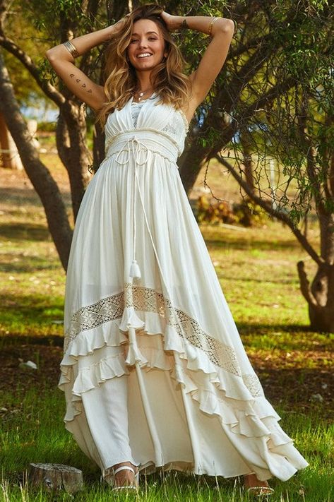 Boho Dress Dress for Photo Shoot Maxi Dress Beach Dress Bohemian Dress Lace Dress Long Dress Summer Beach Dress - Etsy Bohemian Lace Dress, Athena Dresses, Bohemian Summer Dresses, Boho Chique, Charlotte Dress, Boho Dresses Long, Bohemian Maxi, Shower Dresses, Lace Dress Long