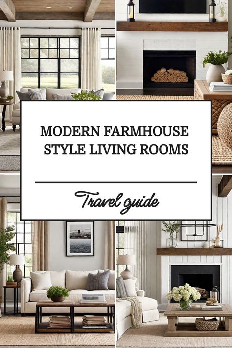 Modern farmhouse style living rooms with rustic and cozy decor elements. Farmhouse Living Room Joanna Gaines, Modern Farmhouse Living Room Inspiration, Farmhouse Living Room Wall, Farmhouse Chic Living Room, Modern Farmhouse Style Living Room, Farmhouse Living Room Curtains, Farmhouse Living Room Wall Decor, Cozy Boho Living Room, Chic Apartment Decor