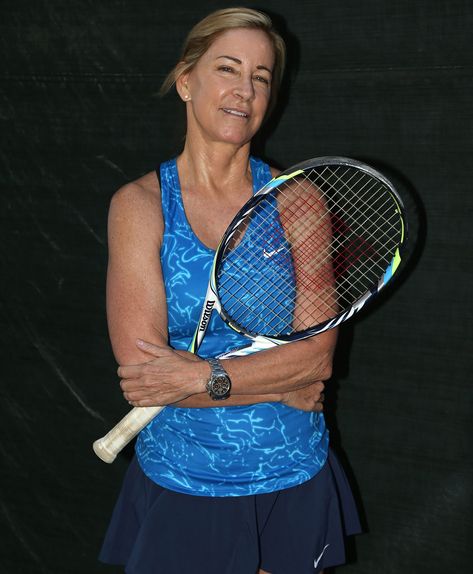 Chris Evert Tennis, Single By Choice, Martina Navratilova, Tennis Drills, Chris Evert, Tennis Party, Tennis Games, Rolex Watches Women, Billie Jean