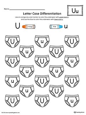 Letter Case Recognition Worksheet: Letter U Worksheet.This fun and coloring activity helps preschoolers and kindergarteners recognize the difference between the uppercase and lowercase letter U. Letter U Activity For Preschoolers, Letter U Worksheets Kindergarten, Letter Uu Worksheets, Letter U Worksheets Preschool, Letter U Preschool, Letter U Activities For Preschool, Letter U Activities, Letter U Worksheets, Letter U Crafts