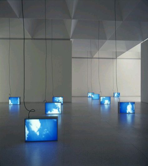 IFP - Promised Land (1992) Retro Monitor, Bühnen Design, Vitrine Design, Tv Installation, Promised Land, Installation Design, Video Installation, Art Installations, Sculpture Installation