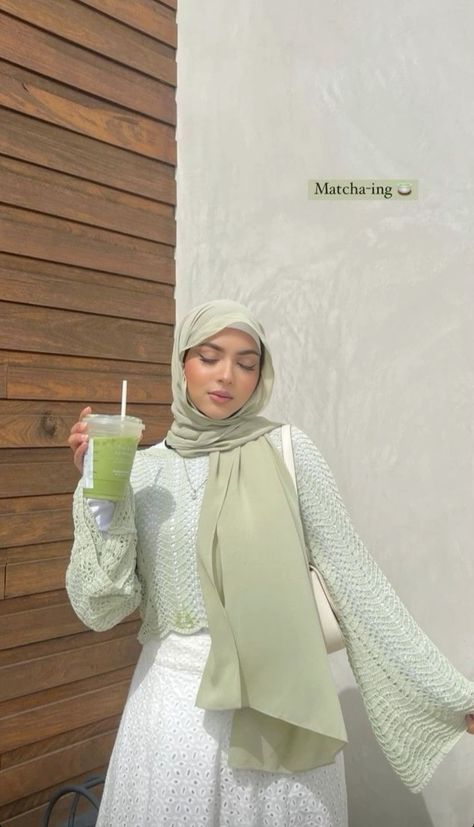 Modest Hijab Outfits Summer, Trendy Hijab Style, Hijabi Summer Fits, Hijab Outfit Summer, Modest Outfits Muslim, Modest Girly Outfits, Estilo Hijab, Hijabi Fits, Modest Casual Outfits