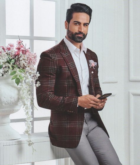 B-Posh Men's Terry Rayon Checks Unstitched Jacketing & Blazer Fabric (Maroon) Checked Suits For Men, Checks Blazer For Men, Checked Blazer Outfit Men, Maroon Blazer Outfit Men, Plaid Suits For Men, Checked Suits Men, Maroon Suit Jacket, Checked Blazer Outfit, Check Suits For Men