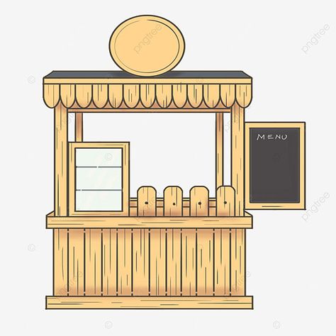 Booth Drawing, Booth Design Food, Booth Illustration, Buffet Counter, Food Booth, Booth Diy, Presentation Ideas For School, Market Booth, Graphic Png