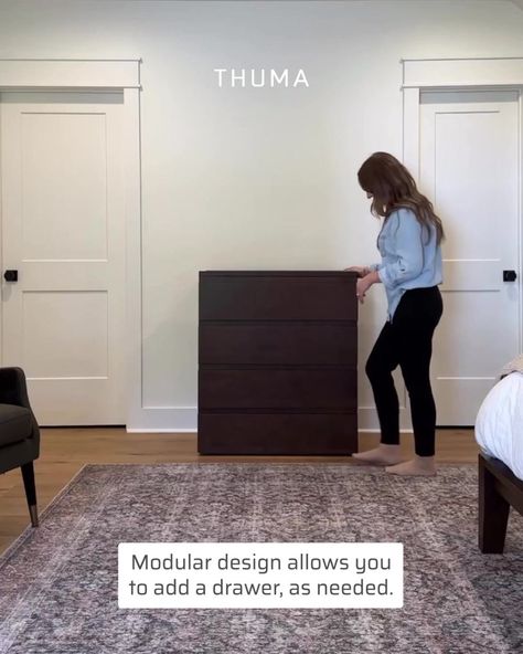 Meet The Dresser. | Modern functionality meets high-end design. | By Thuma Dresser Modern, Modular Design, Dresser, Drawers, Quick Saves, Design