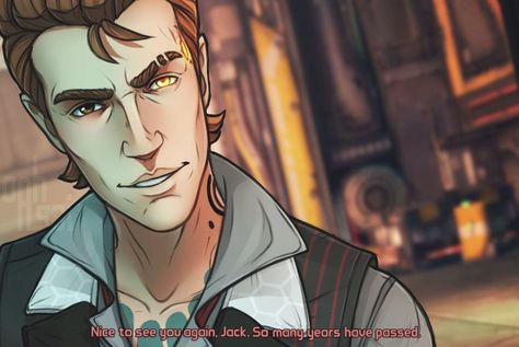 Rhys Strongfork, Rhys Borderlands, Handsome Jack Borderlands, Funny Princess, Borderlands Series, Borderlands Art, Tales From The Borderlands, Handsome Jack, Borderlands 3