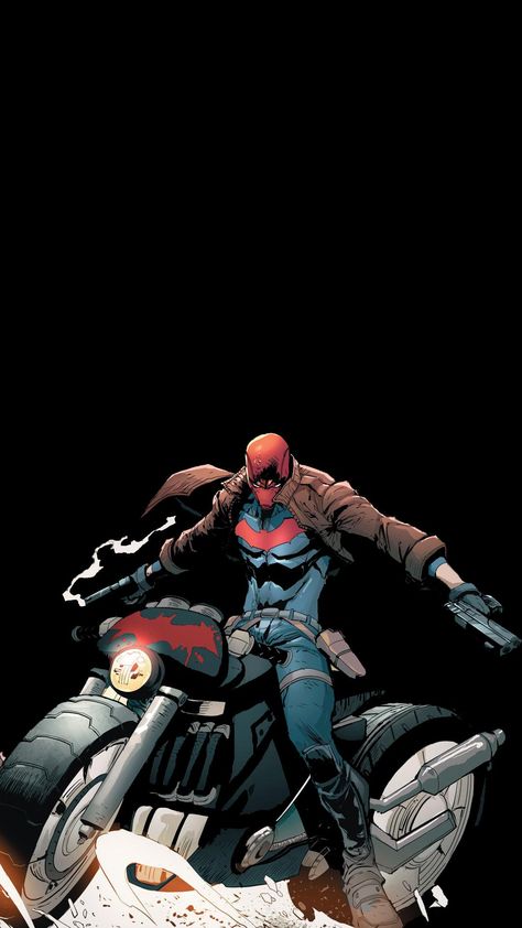 Red Hood Wallpaper, Red Hood, Wallpapers, Iphone, Red, Black