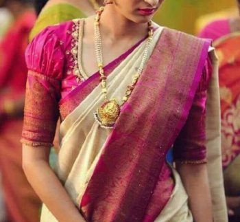 30 Latest Pattu Saree Blouse Designs and Patterns: (2020 Images) Pink Blouse Designs, Silk Saree Blouse Designs Patterns, Cotton Blouse Design, Sari Design, Pattu Saree Blouse Designs, New Saree Blouse Designs, Blouse Design Images, Blouse Designs Indian, Blouse Designs Silk