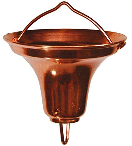 Stanwood Rain Chain Copper Gutter Adaptor for Rain Chain ... https://smile.amazon.com/dp/B001LQWUSC/ref=cm_sw_r_pi_dp_U_x_2eckAbY61S6KG Gutter Chains, Rain Chain Installation, Rain Chain Diy, Rain Splash, Copper Rain Chains, Copper Gutters, Copper Cups, Stone Lantern, Rain Collection