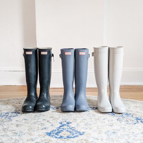 Hunter Boot, Boot Collection, Hunter Boots, Rubber Rain Boots, Dress Up, Cottage, Navy, Boots, The Originals