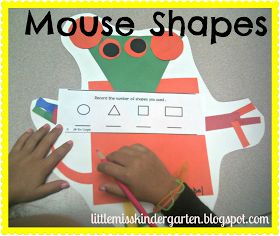 Little Miss Kindergarten - Lessons from the Little Red Schoolhouse!: Mouse Shapes Fun! Mouse Shapes, Shape Songs, Preschool Shapes, Math Shapes, Shape Activities Preschool, Kindergarten Special Education, Math Expressions, Shapes Kindergarten, Mouse Paint