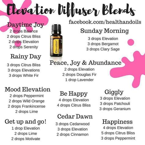 Elevation Diffuser Blends Terra Essential Oils, Doterra Diffuser, Essential Oils For Babies, Homemade Essential Oils, Doterra Diffuser Blends, Doterra Essential Oils Recipes, Ara Ara, Massage Oils, Essential Oil Diffuser Recipes