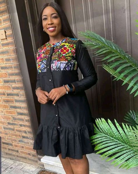 Nigeria Fashion, African Fabric Dress, African Print Dress Ankara, Best African Dresses, Short African Dresses, Ankara Fashion, Short Dress Styles, African Wear Dresses, African Inspired Clothing