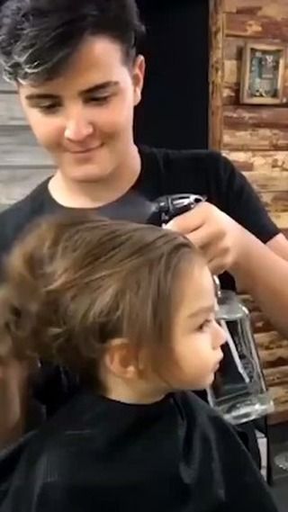 MetDaan on Instagram: “I love everything about this video 😍  By: @barberstown” Hair Cut Girl, Girl Haircuts, Hair Cut, Eye Makeup, Hair Cuts, I Love, Makeup, Hair, On Instagram