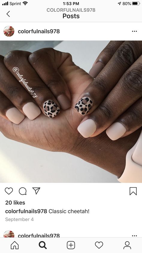 Black And Leopard Nails, Black And Nude Nails, Shorts Nails, Nail Board, Leopard Print Nails, Leopard Shorts, Print Nails, Leopard Nails, Black Leopard