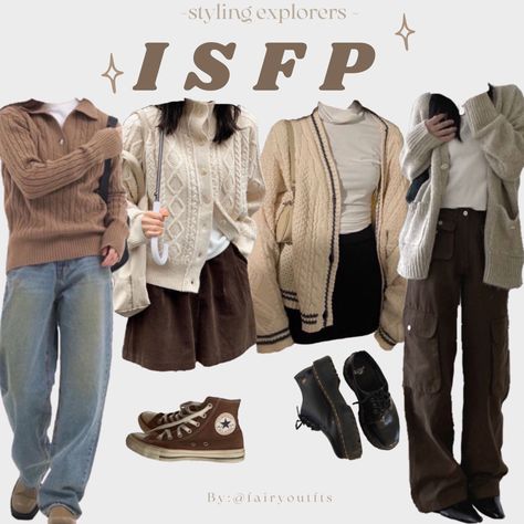 Isfp Outfit Aesthetic, Isfp Clothing Style, Isfp Fashion, Isfj Outfits, Isfp Outfit, Isfp Style, Mbti Outfits, Isfp Core, Mbti Style