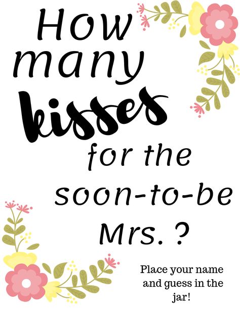 Bridal Shower Games Easy, Bridal Shower Games Free Printables, Free Bridal Shower Printables, Free Bridal Shower Games, Soon To Be Mrs, Bridal Card, Bridal Shower Bingo, Fun Bridal Shower Games, Bridal Shower Activities