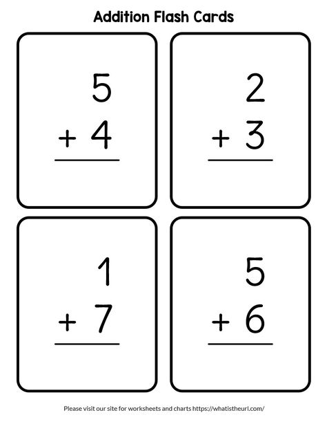 These flashcards are free to print and laminate.  The concept is to teach kids about addition in Math.  There is a total of 10 pages in this worksheet.Please download the PDF Free Addition Flash Cards – Printable Math Facts 0-12 Flashcards Flash Cards Ideas, Division Flash Cards, Math Facts Addition, Addition Flashcards, Math Flash Cards, Mathematics Worksheets, Free Printable Flash Cards, Math Materials, Printable Math Worksheets