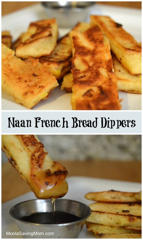 Recipes Using Nana Bread, Naan Bread Dessert Recipes, Nan Bread Breakfast Ideas, Naan French Toast, Toasted Naan Bread, Nana Bread Ideas, Nan Bread Meal Ideas, Nan Bread Ideas, Naan Bread Breakfast Ideas