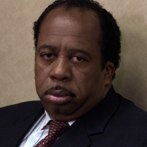 the office | stanley hudson | aesthetic icons Stanley Hudson, My Reaction, Cubicle, Funny Stories, The Office, Pikachu, Memes