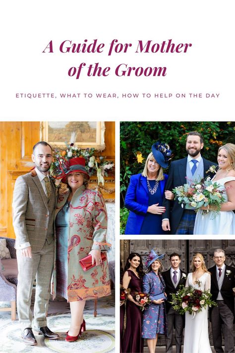 If your son is getting married you may be wondering a few things about being Mother of the Groom, like what is the etiquette, what are your roles and what should the Mother of the Groom wear? We’re here to help you navigate this important role and understand your responsibilities and how you can get involved in your son’s big day. Parents Of The Groom Attire, Grooms Mother, British Wedding, Outfit Choices, Wedding Etiquette, Wedding 2025, Groom Wear, Groom Outfit, Hen Do