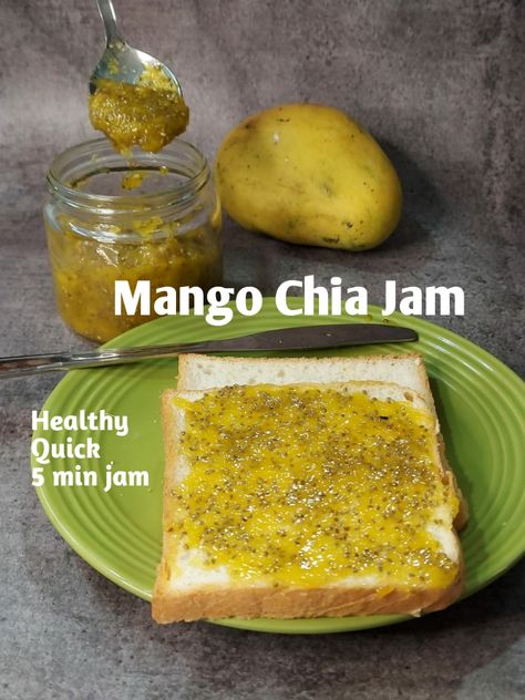 Today we are sharing a very easy jam recipe, it's not only absolutely delicious but it gonna be loved by all personals tastes. This mango chia seed jam is the best way to show our love towards mangoes next level. Easy Jam Recipe, Chia Jam Recipe, Easy Jam, Chia Seed Jam, Chia Jam, Jam Recipe, Quick Healthy, Personal Taste, Chia Seeds