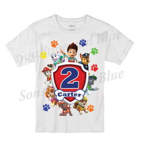 Paw Patrol Party Shirts, Paw Patrol Birthday Shirt Cricut, Paw Patrol Birthday Shirt Boys, Paw Patrol Birthday Tshirt, Paw Patrol Birthday Shirt Boys Vinyl, Paw Patrol Birthday Shirt, Rubble Paw Patrol, 2nd Birthday Shirt, Paw Patrol Party