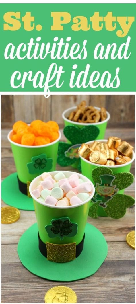 St Patrick's Day Treats, St Patrick Day Snacks, San Patrick Day, Sant Patrick, St Patrick's Day Activities, Fete Saint Patrick, St Patrick Day Treats, St Patricks Day Quotes, March Crafts