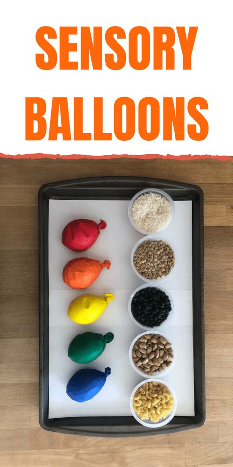 Easy to Make Texture Sensory Balloons For Kids 5 Sensory Activities, Learning Sensory Activities, Ece Sensory Activities, Preschool Fall Sensory Activities, Pediatric Sensory Activities, Sense Of Touch Sensory Bin, Low Sensory Activities, Childcare Sensory Activities, Sensory Based Activities