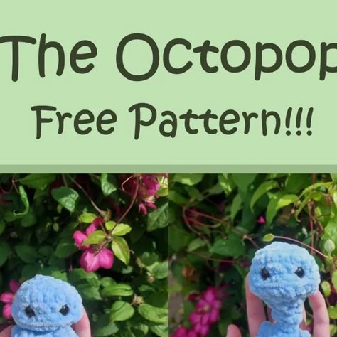 Instagram Pattern, Crochet Fish, Crochet Toys Free, Crochet Eyes, Crochet Octopus, Crochet Animals Free Patterns, Beginner Crochet Projects, Crochet Amigurumi Free, Their Story