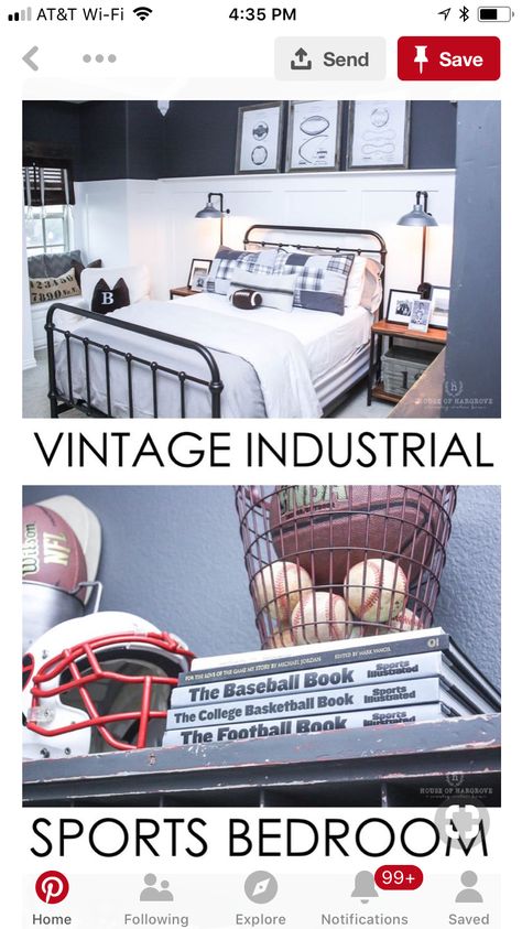 Vintage Baseball Room, Bedroom Ideas Boys, Basements Ideas, Best Bedroom Ideas, Sports Room Boys, Boy Sports Bedroom, Sports Bedroom, Baseball Bedroom, Sport Bedroom