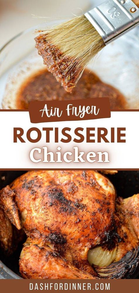 Cooking Ham, Chicken In Air Fryer, Rotisserie Chicken Recipe, Cooking Blogs, Costco Rotisserie Chicken, Costco Chicken, Ways To Cook Chicken, Whole Chicken Recipes, Air Fryer Oven Recipes