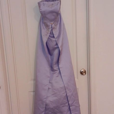 Lilac,Polyester, Strapless Invert Rhine Purple Tube Dress, Tangled Dress, Y2k Prom Dress, Purple Strapless Dress, Hoco Dresses Purple, Visual Archive, Strapless Tube Dress, Junior Prom, Purple And Gold Dress